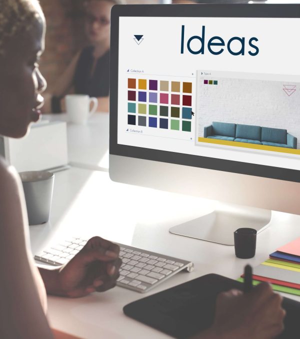 Ideas Be Creative Inspiration Design Logo Concept